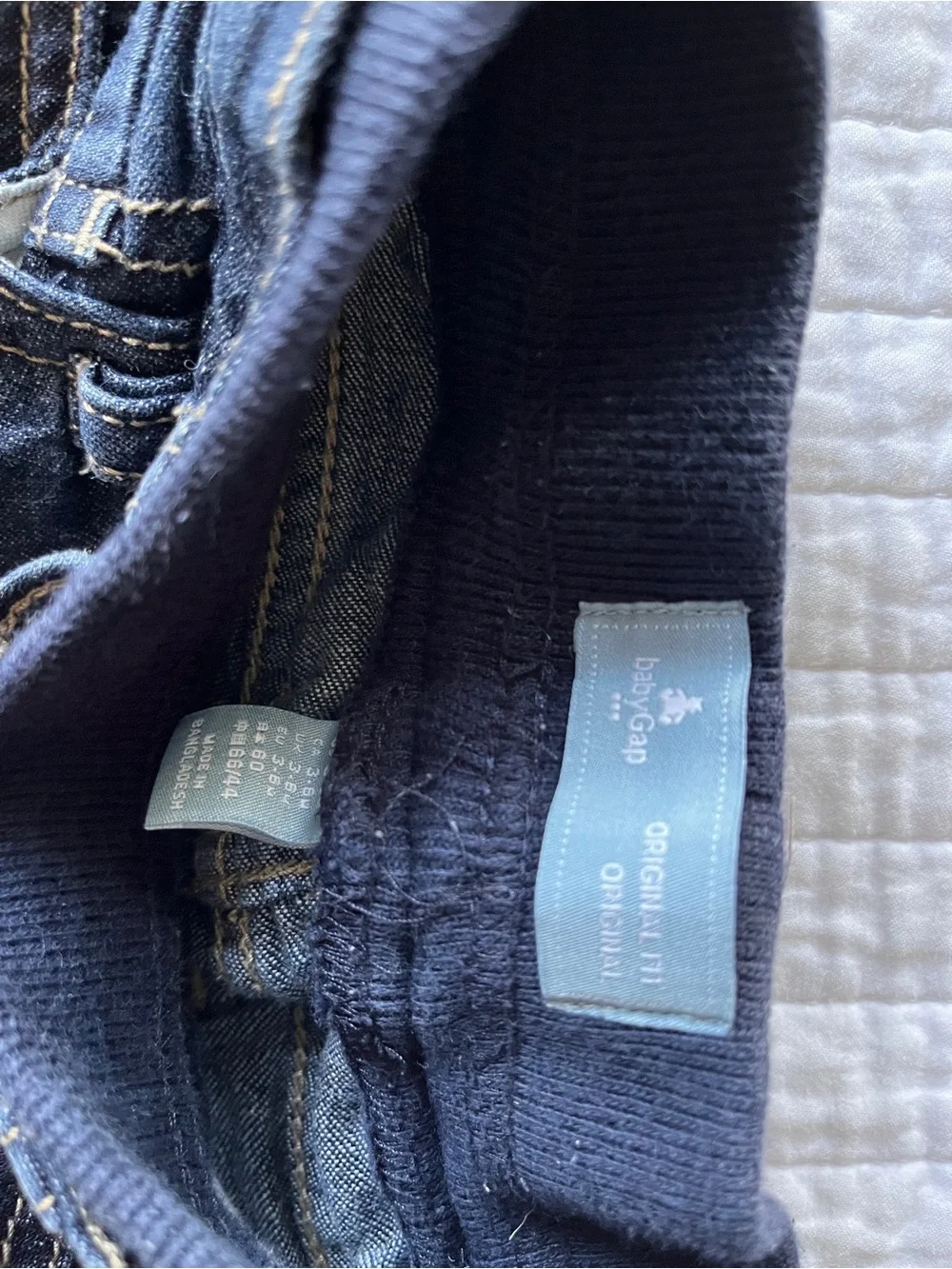 Gap & Cat and Jack Boys Bottoms Trio - Gray, Jeans & Khaki